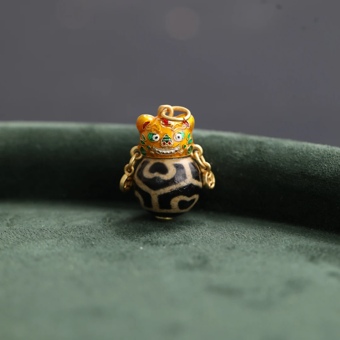 【观澜珠宝】玛瑙吊坠 民族风藏式挂坠 多样发其一 2129