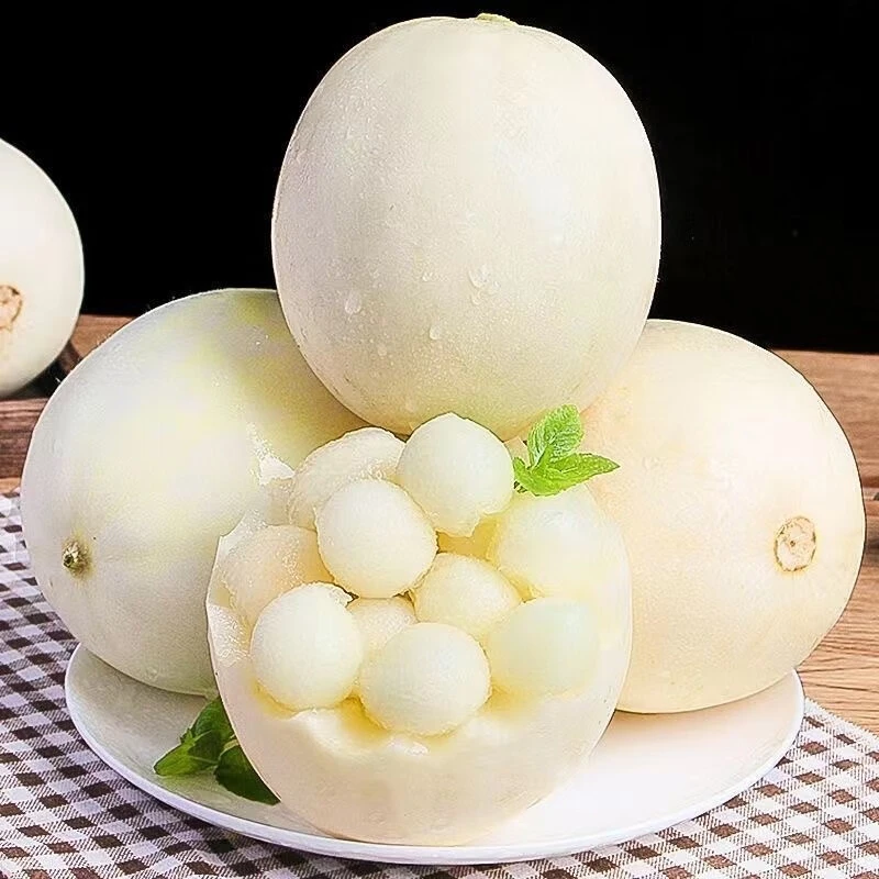 【巧域】陕西阎良小籽甜瓜4.5斤  约3-6个 单果400g+