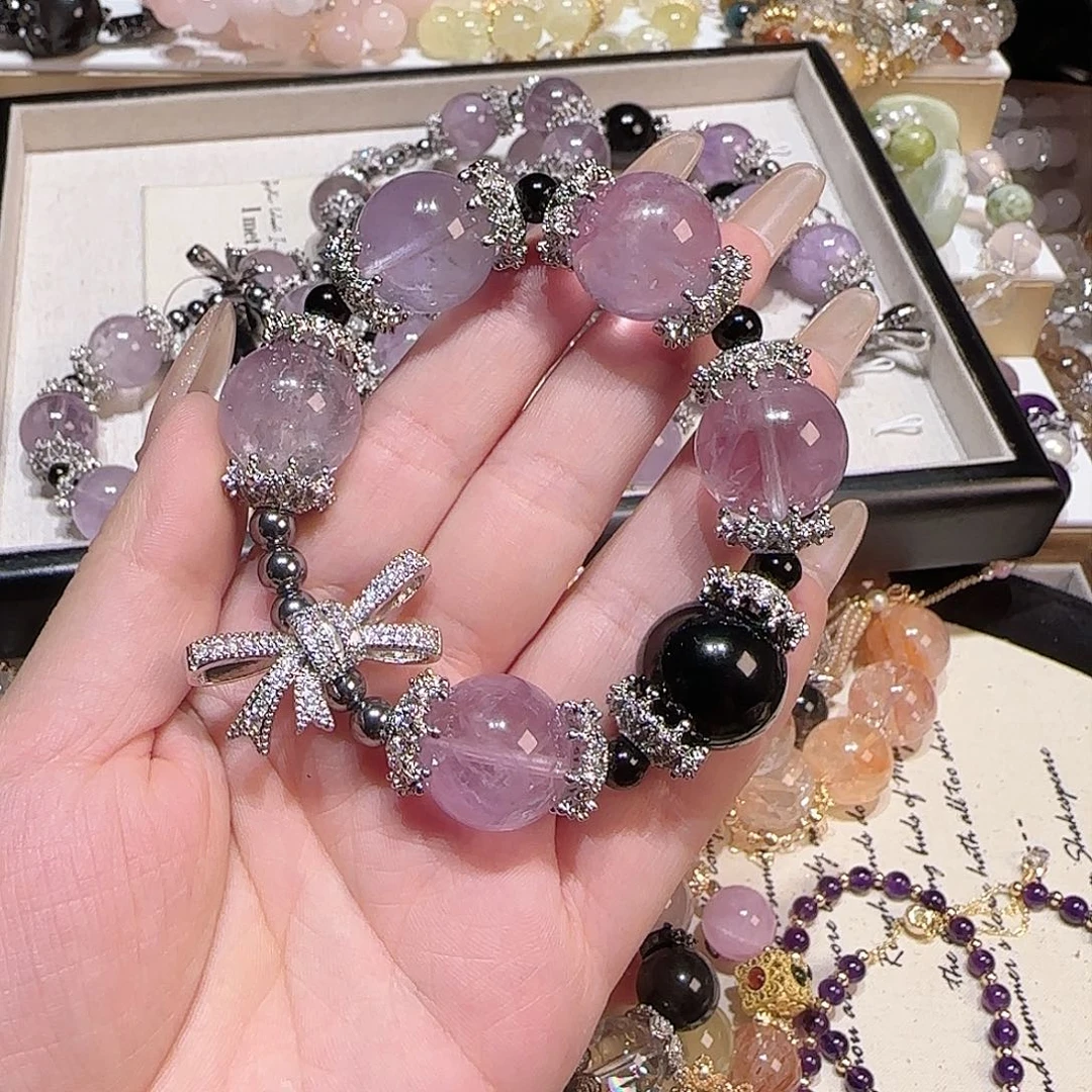 水晶手链未镶嵌把