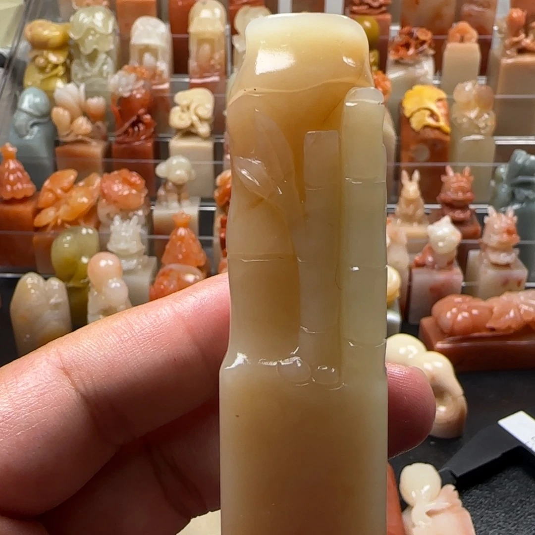 老挝石节节高升  2.2×8.1