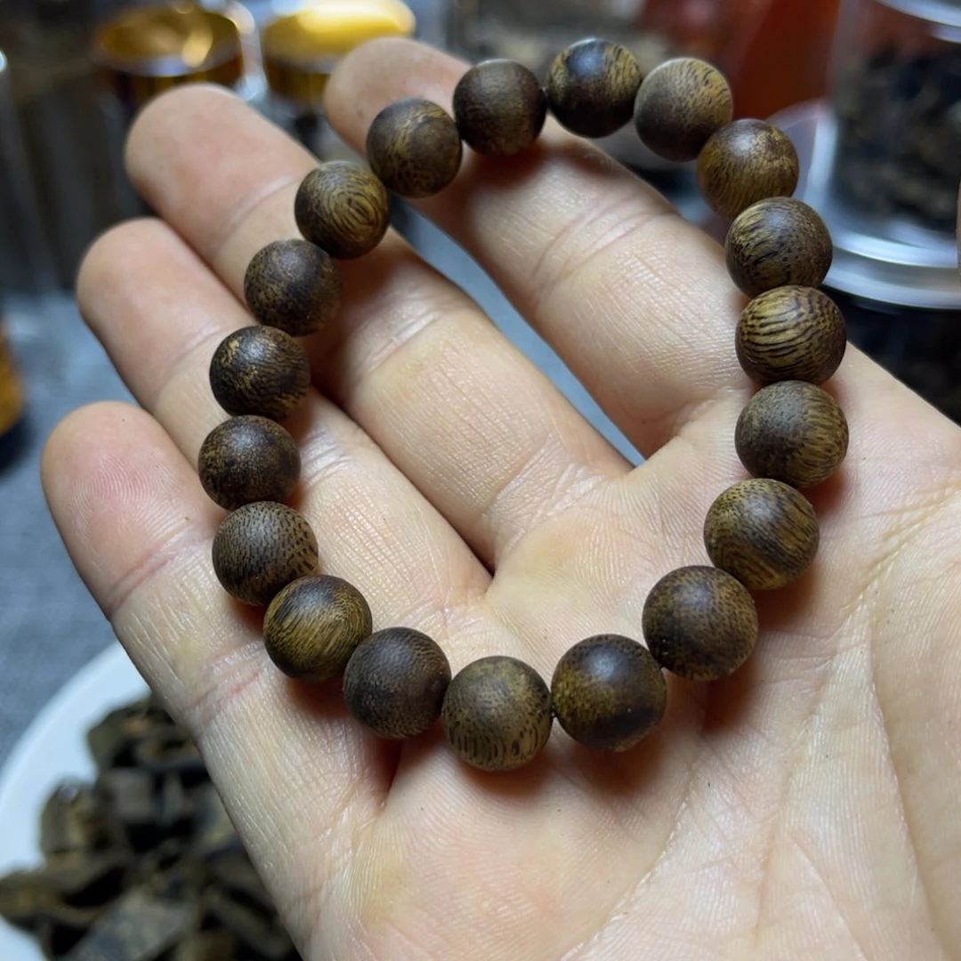 沉香木手串高阶陆河奇楠手串1.0
