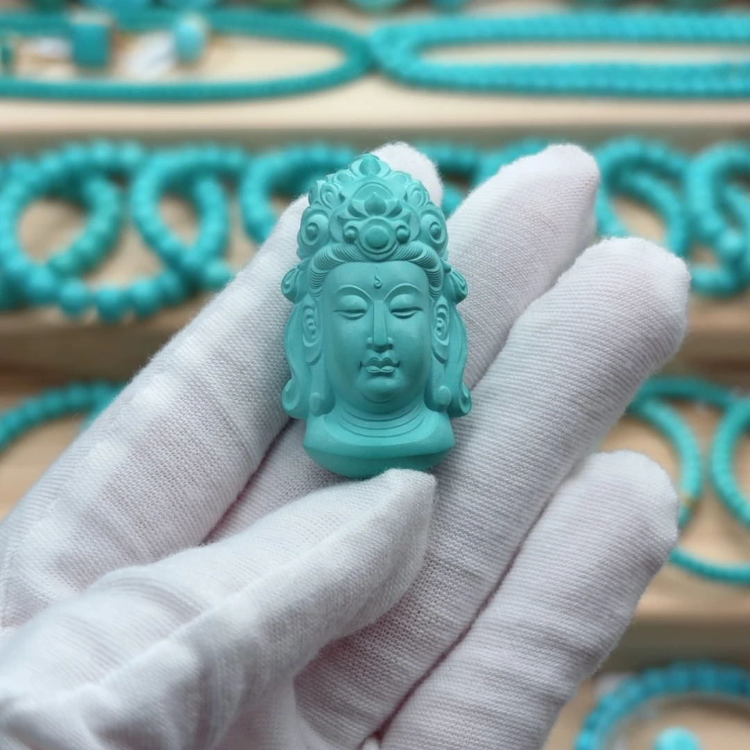 绿松石未镶嵌珠宝奇石