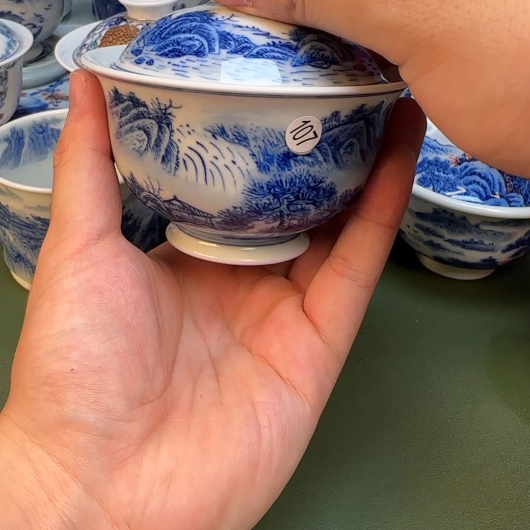 彦祖纯手工手绘茶具107