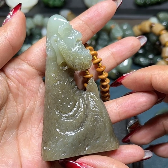 和田玉挂件未镶嵌