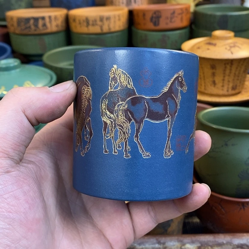 【闪购商品】紫砂杯子宜兴全手工紫砂杯