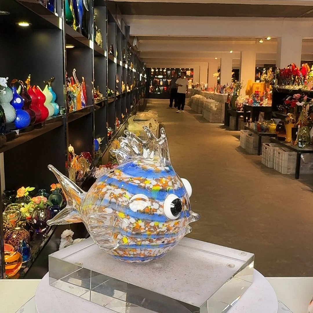 摆件欣*琉璃岛上有个叫小的小