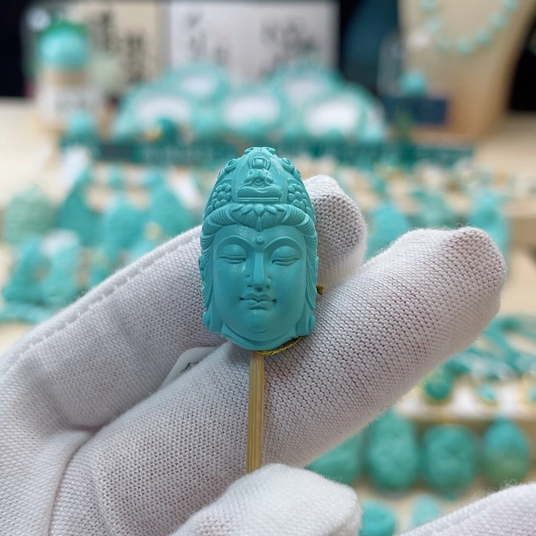 绿松石珠宝奇石未镶嵌