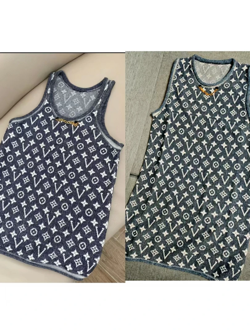 【马户老花背心和连衣裙】25年新款老花背心和连衣裙（0090）