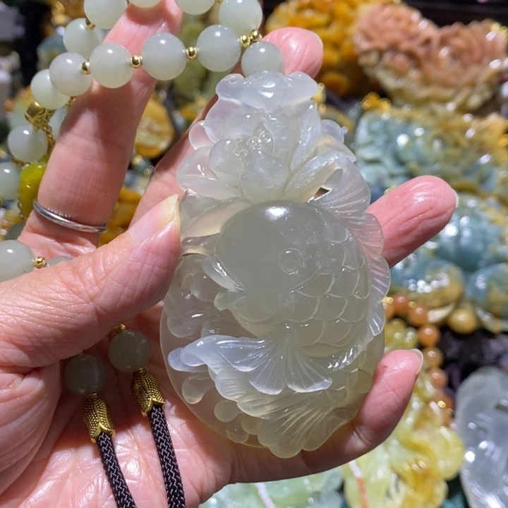 岫玉岫玉吊坠未镶嵌