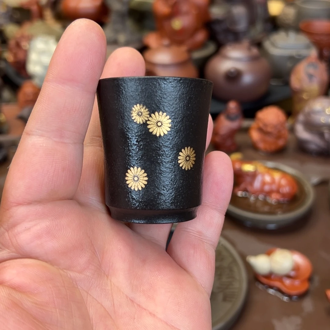 茶宠紫砂紫砂杯子