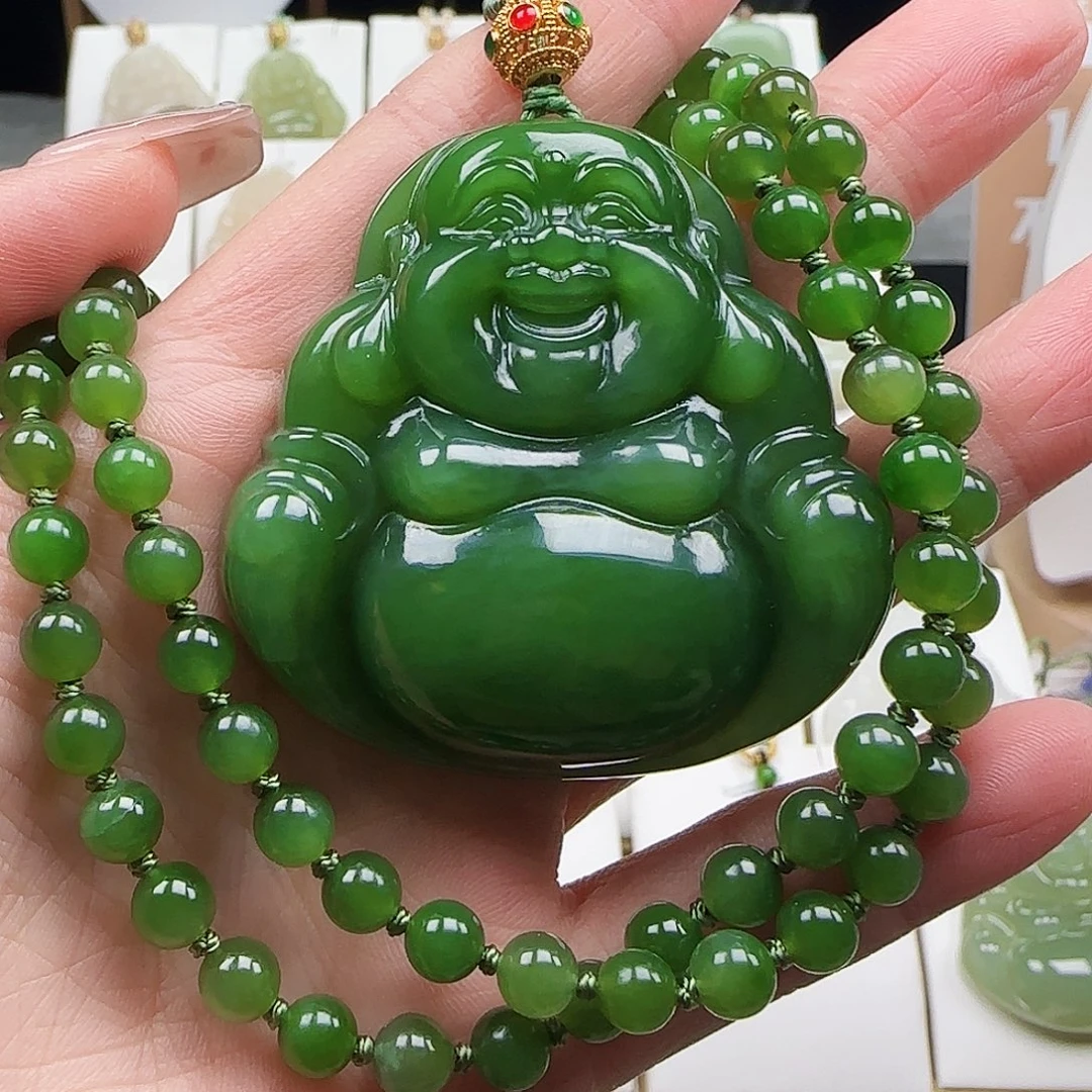 V***P和田玉未镶嵌颈饰52