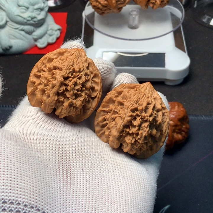 把件文玩核桃全品无修满天星狮子头