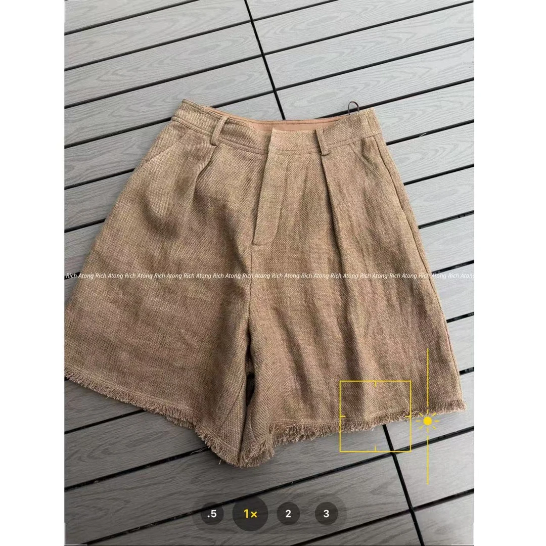 atong/阿彤-【流苏GH】025（干洗） 自然生长马尼拉麻短裤0509-08