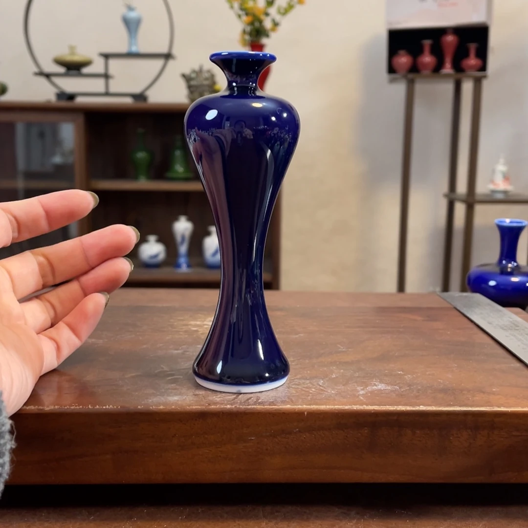 瓷片陶瓷花瓶小摆件