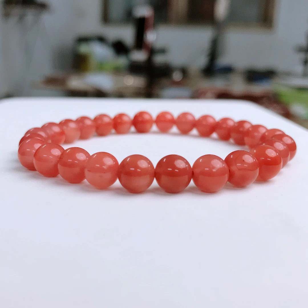 【达成珠宝】南红保山高货精美手串7mm（多样式发其一）