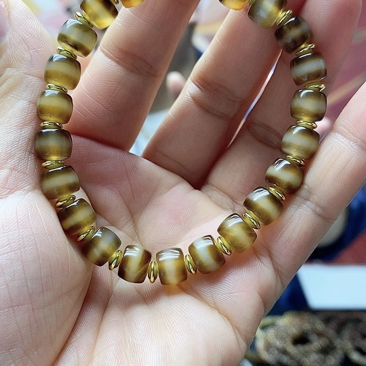 玛瑙/玉髓合金颈饰