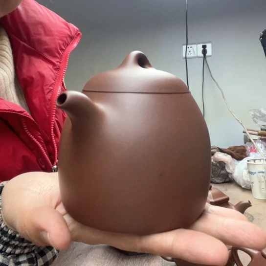 茶壶紫砂@**生泥料底槽清