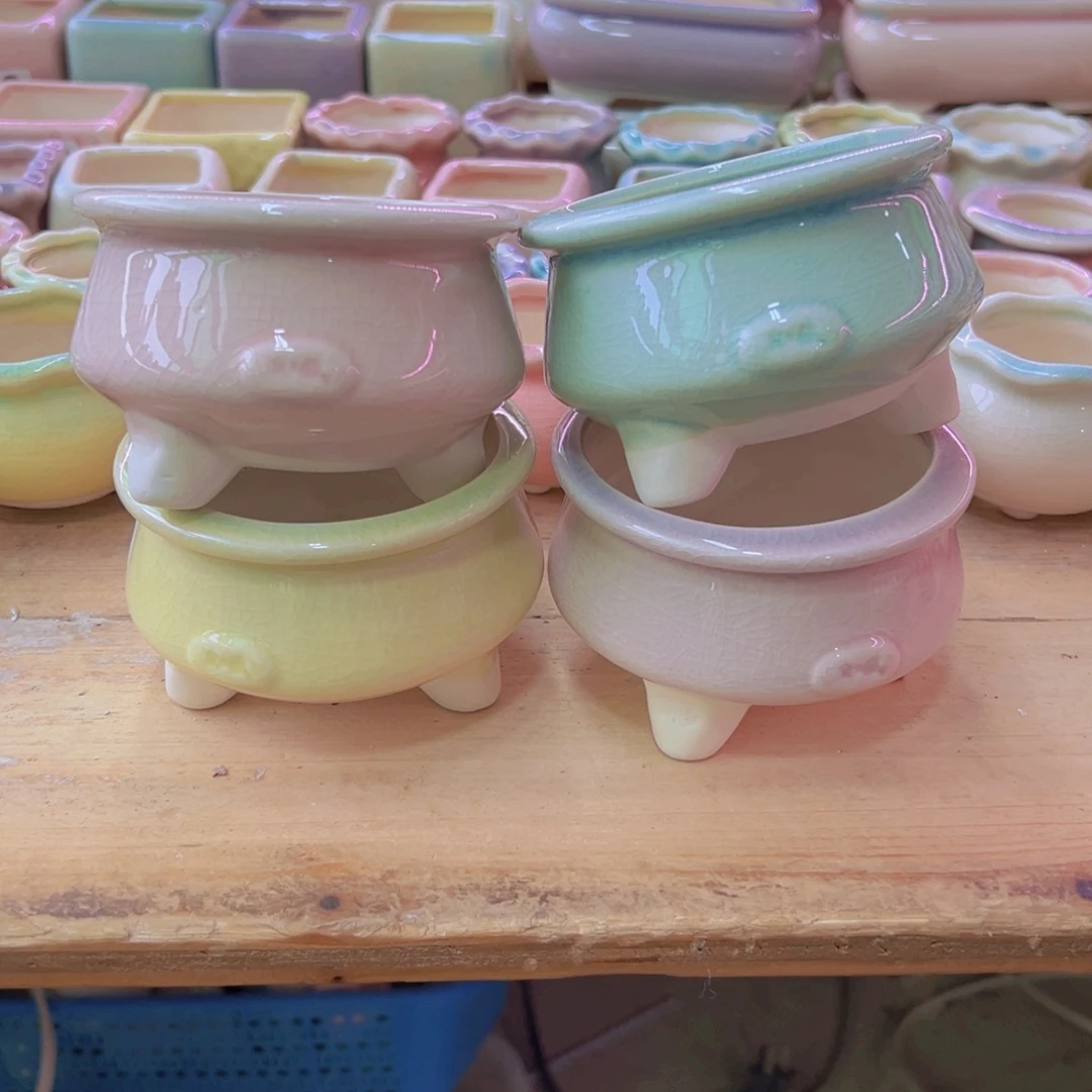 陶瓷花盆当场凑满12包邮