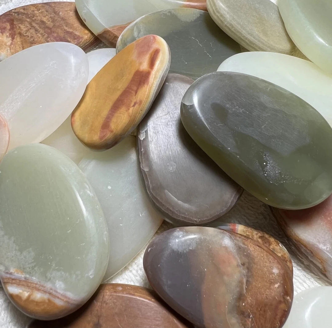 昆仑山方解石玉【有棉有纹 介意慎拍】