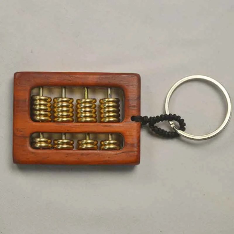 紫檀算盘钥匙手把 079（无礼盒）