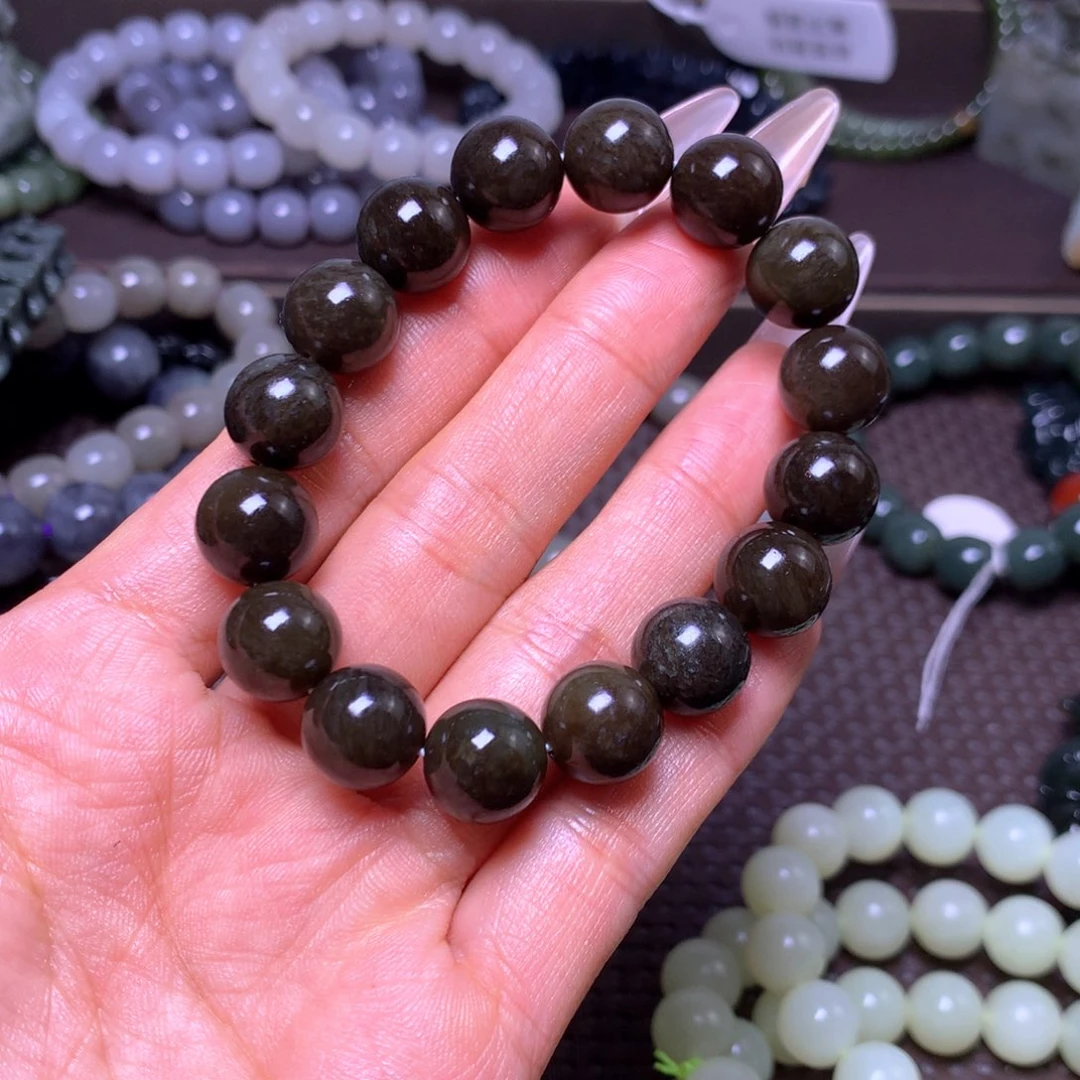 和田玉未镶嵌手串卡12