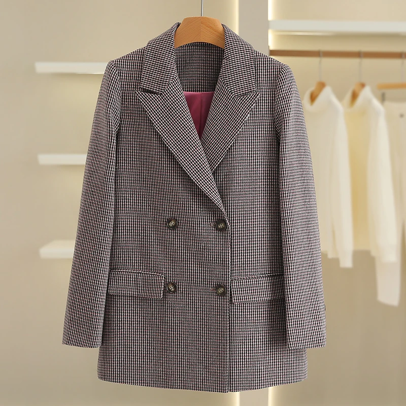 K1012-【卓】时尚百搭毛呢外套#ZJW58W029