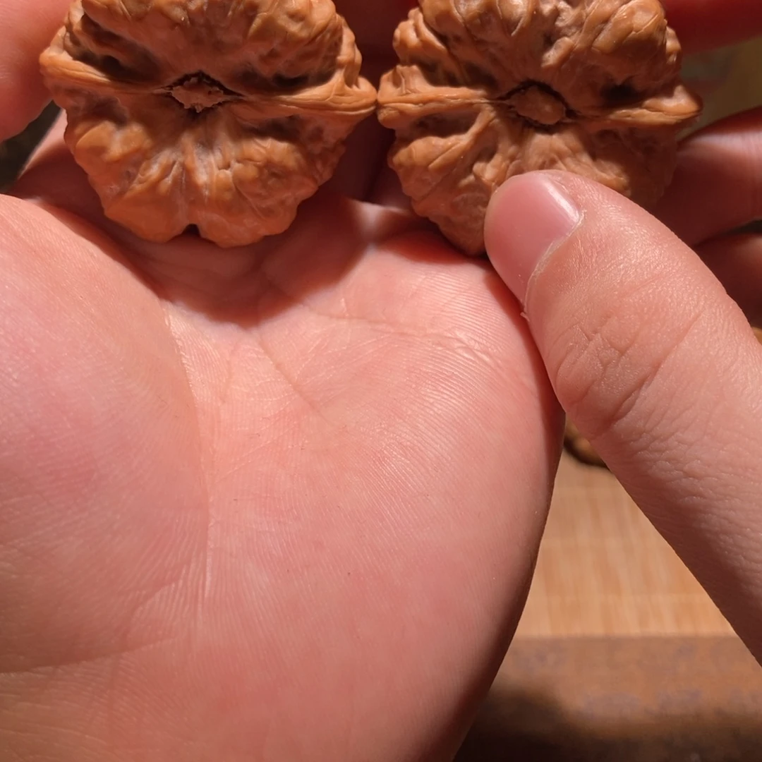 北***尘文玩核桃吊坠蛤蟆头D36