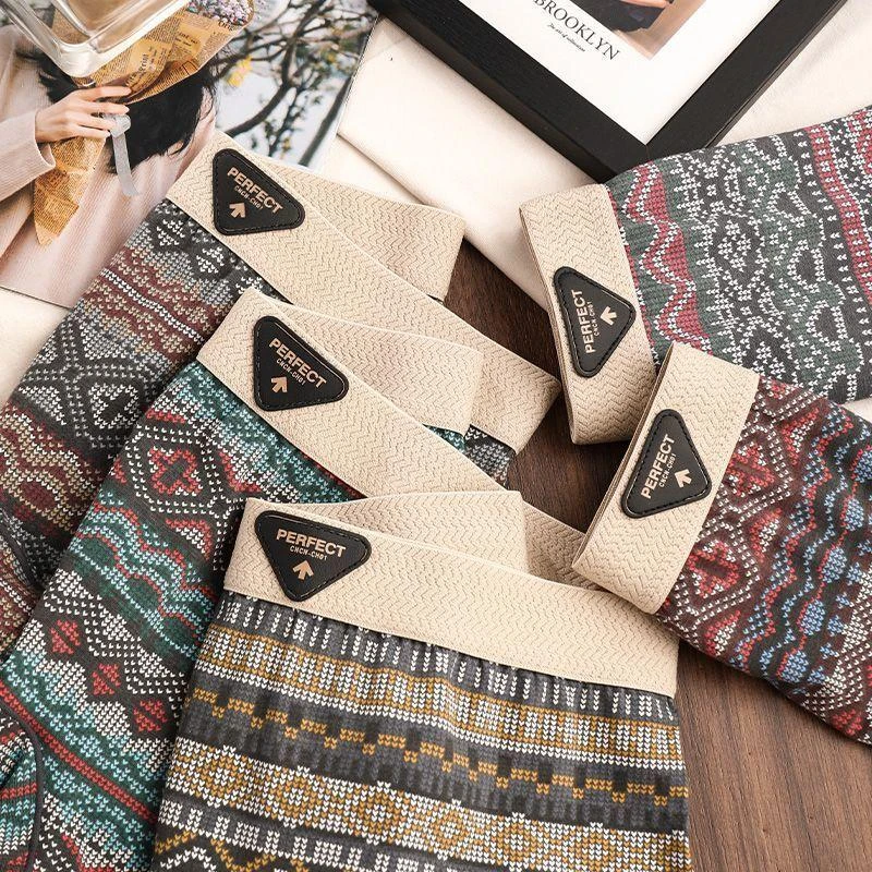 2025新款潮流女士短裤棉质透气民族风平角内裤无菌舒适潮流四角裤