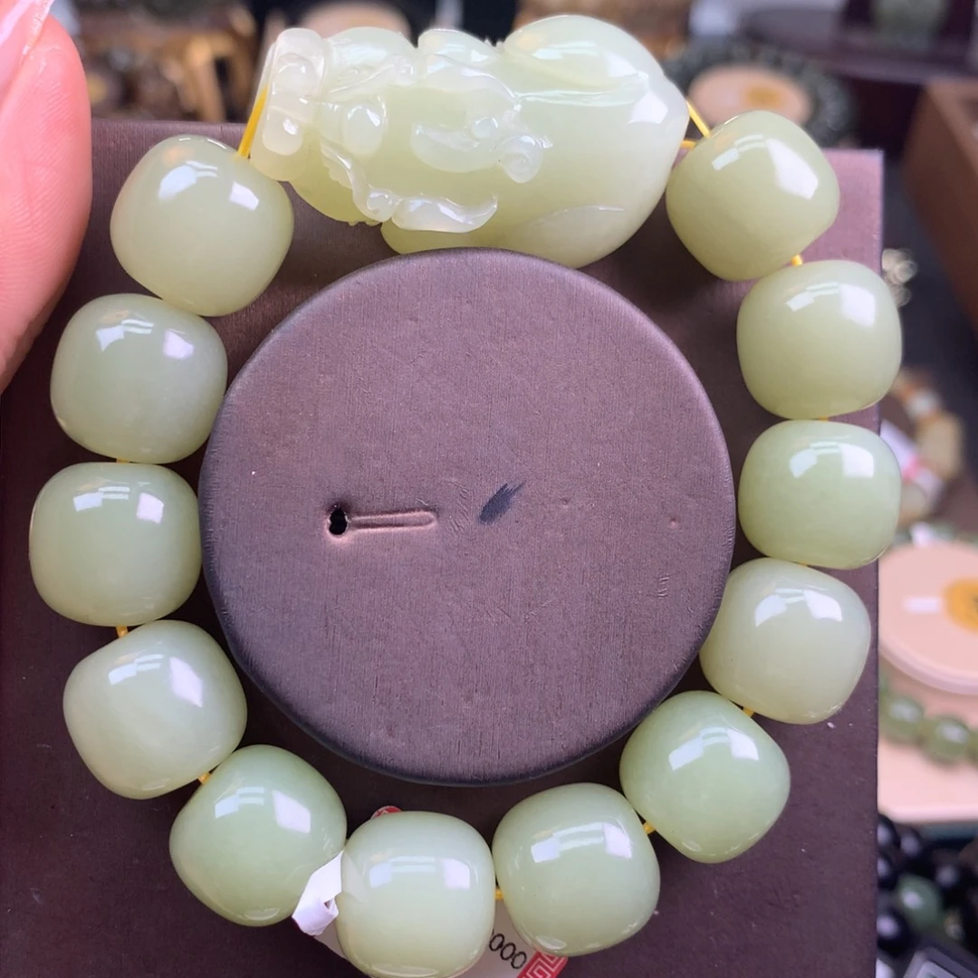 和田玉手链未镶嵌