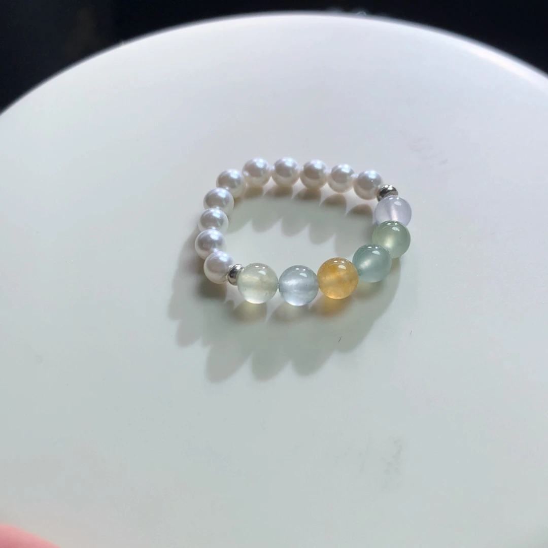 未镶嵌手链翡翠卡5戒圈