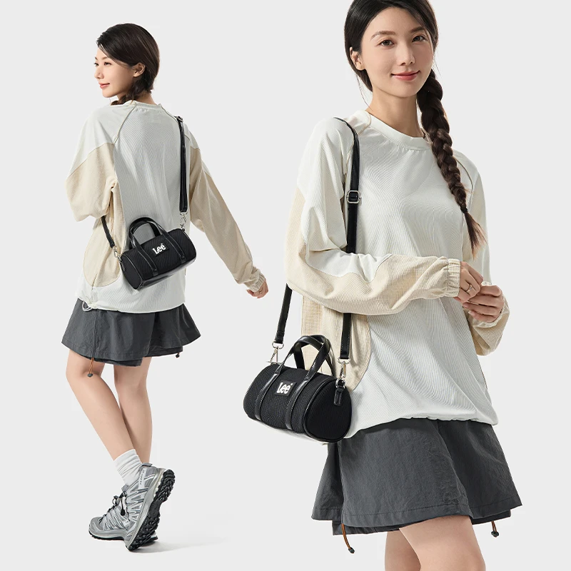 Lee新款斜挎包女生单肩包大容量手提包时尚上班休闲春夏挎包女包