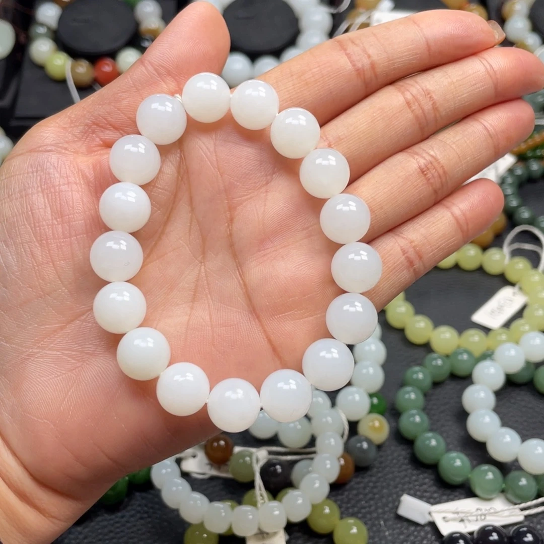 可****和田玉未镶嵌手链