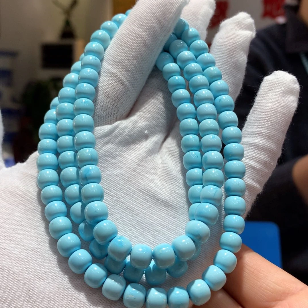 未镶嵌绿松石长链