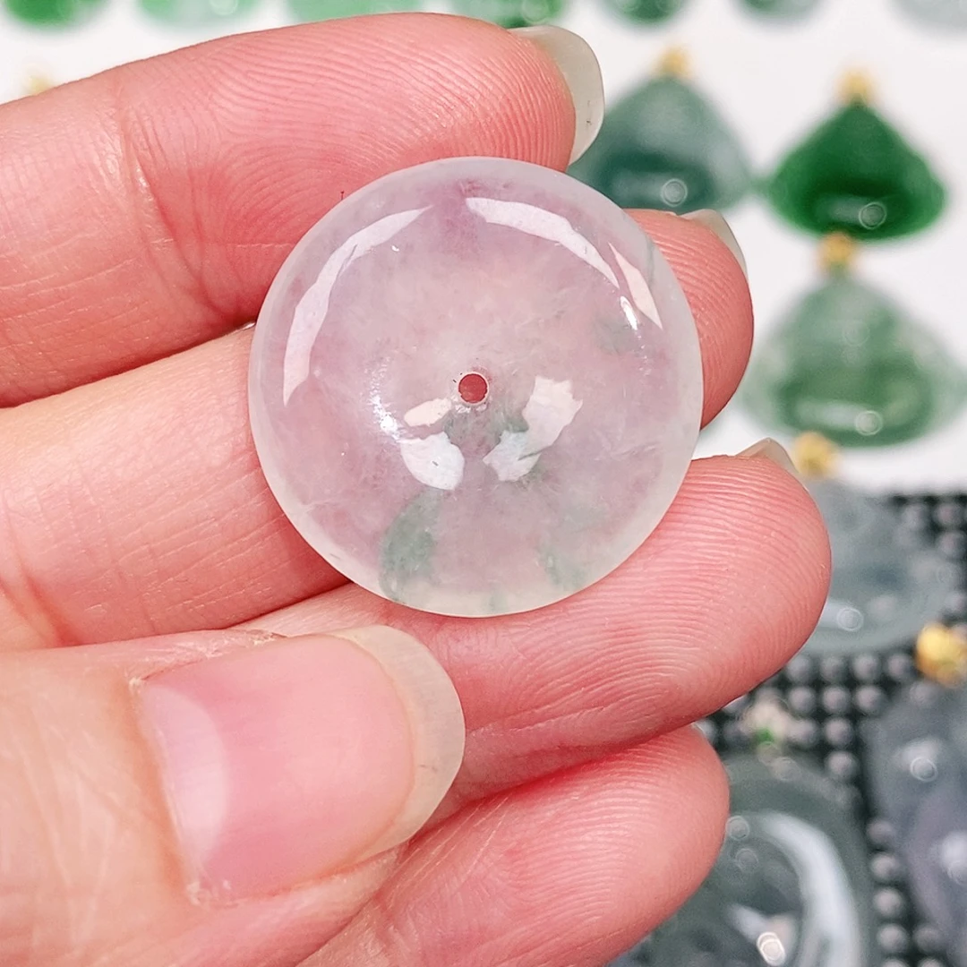 翡翠未镶嵌颈饰23.4/4.9