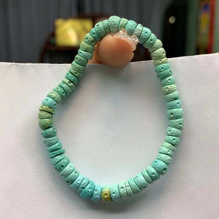 绿松石未镶嵌单圈