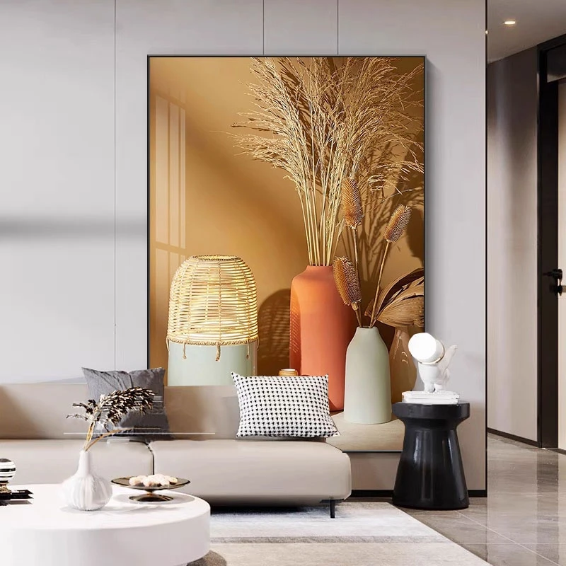 装饰画电视卧室客厅餐厅走廊饭厅挂画穗穗五谷丰登新款挂画装饰画