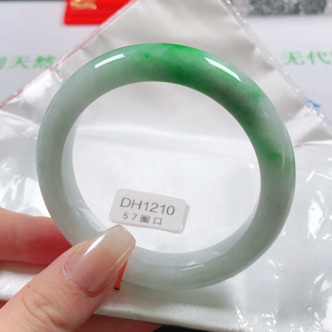未镶嵌手镯翡翠天然翡翠手镯 dh1210