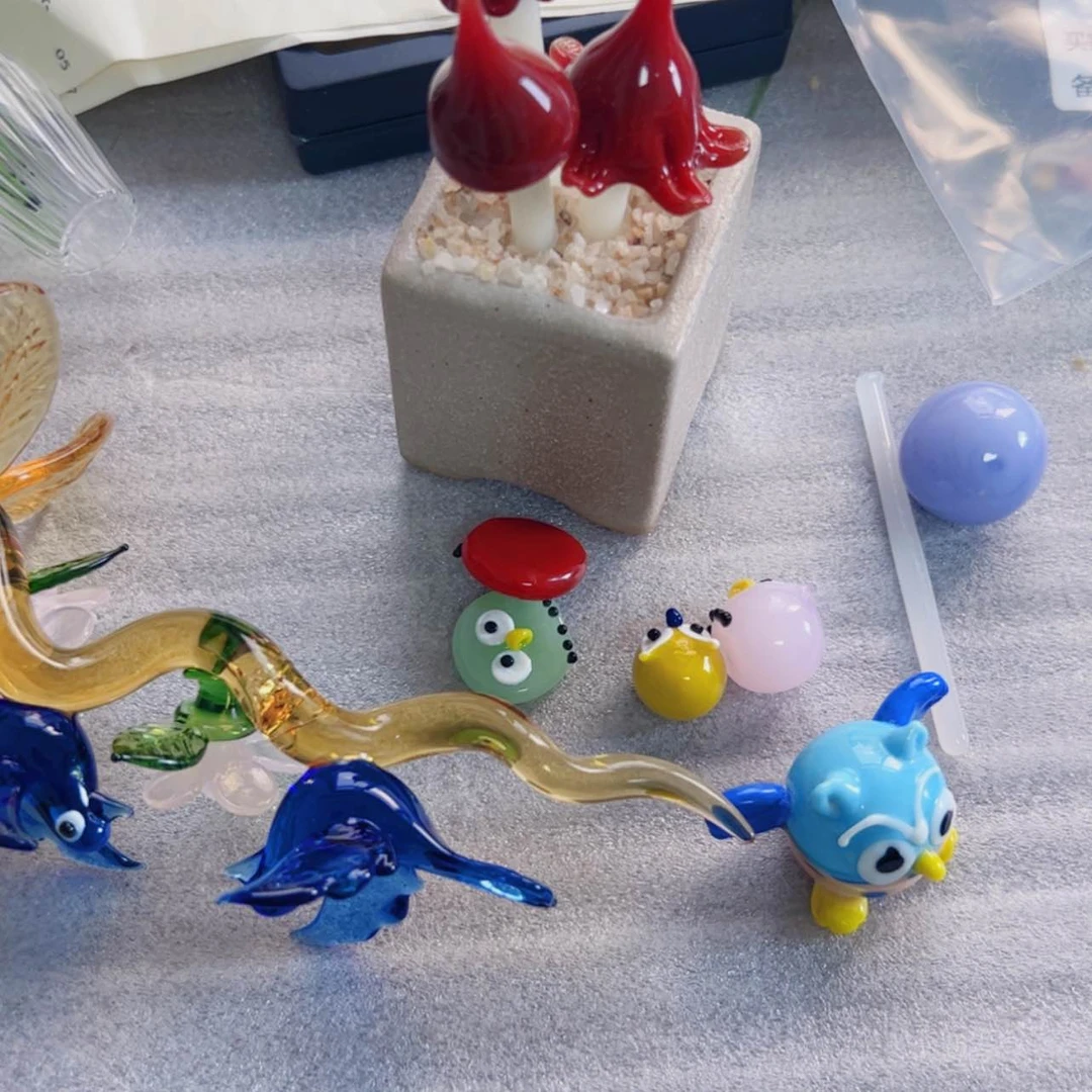 【闪购商品】琉璃手工艺品S***l送如图图