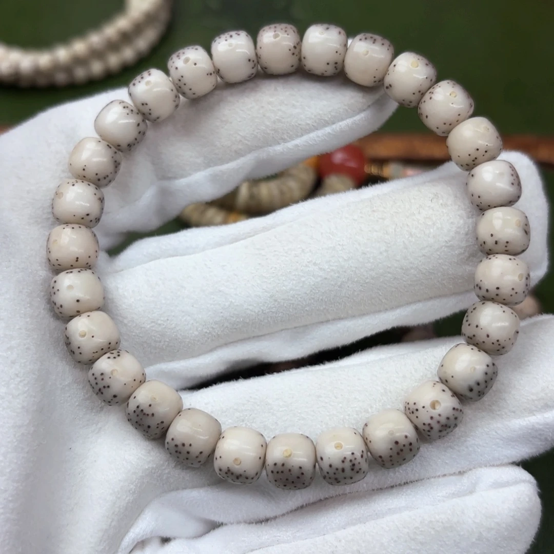 星月菩提吊坠8大留白老型单圈双金标