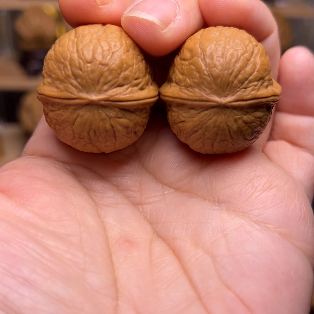 文玩核桃把件14w云巅皮皮球33尺