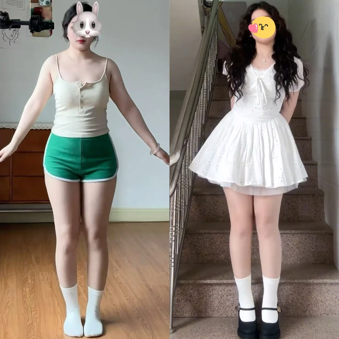 大码法式初恋纯欲风白色连衣裙女夏季胖mm蕾丝高级感收腰显瘦短裙