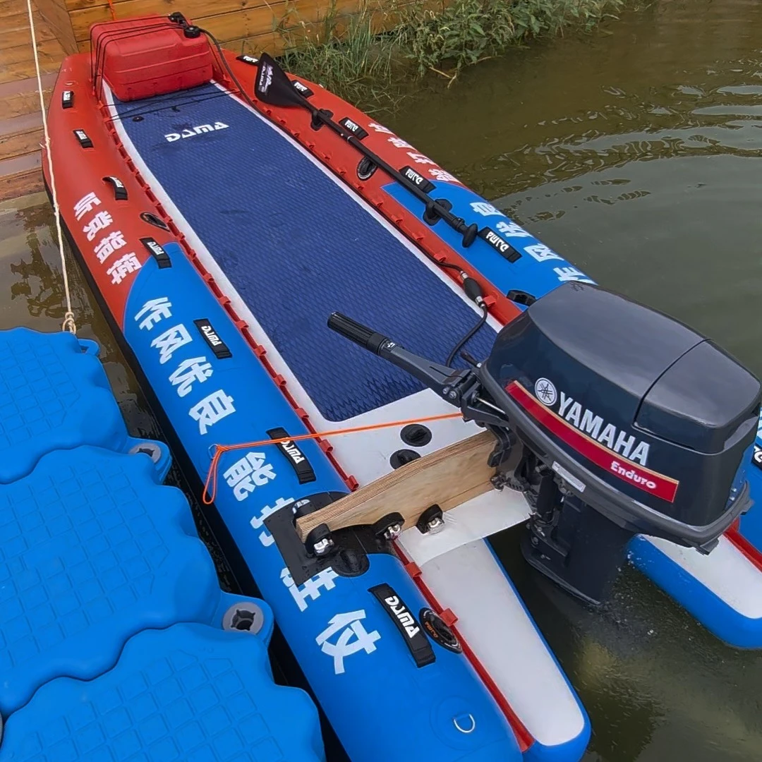 救援人自己设计的钓鱼救援多用高速浆板"不带支架"