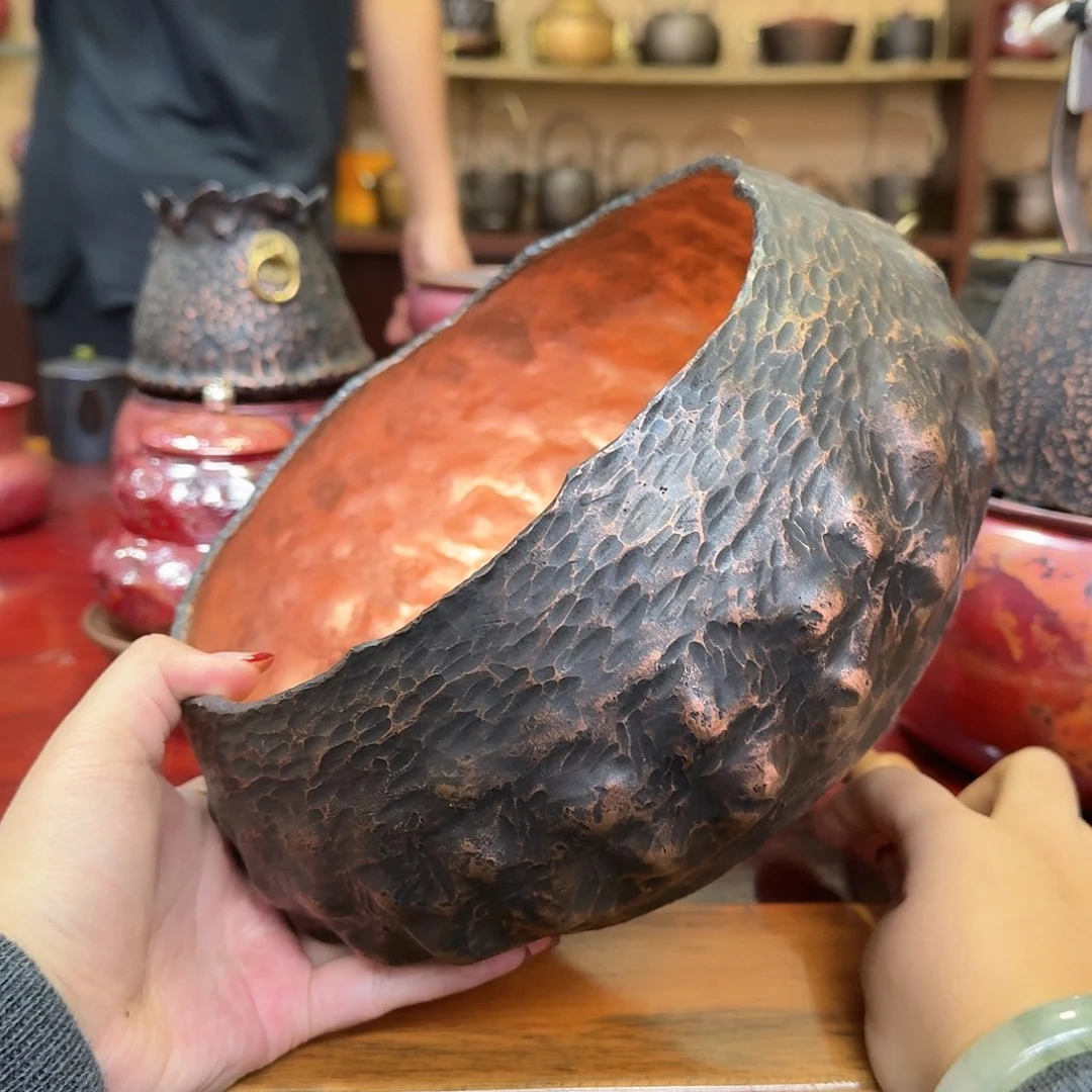 紫铜手工制作摆件