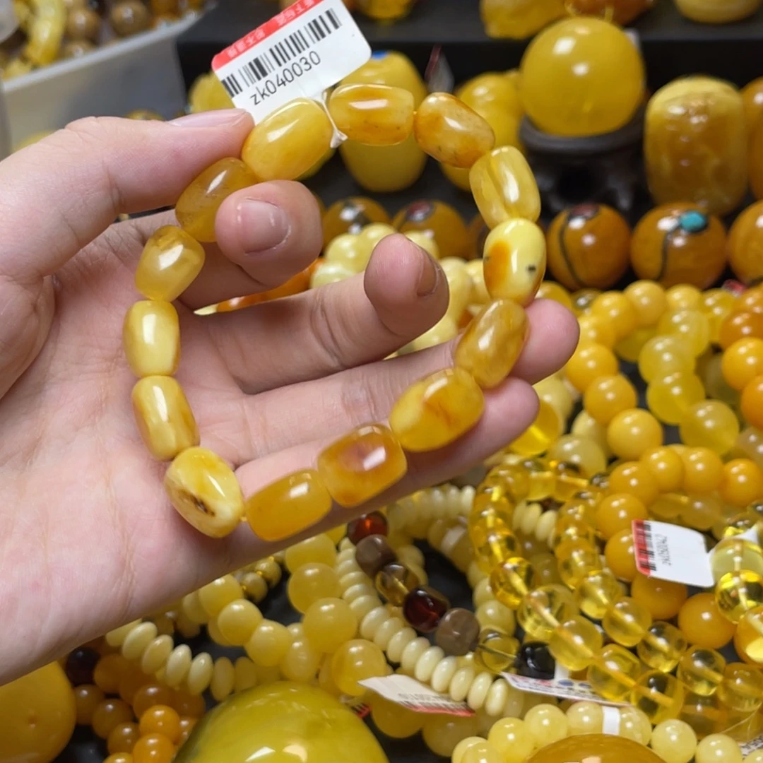 琥珀未镶嵌珠宝奇石
