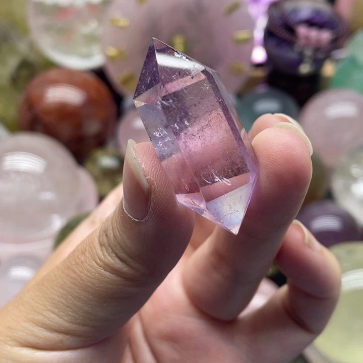 水晶珠宝半成品未镶嵌9号紫海胆