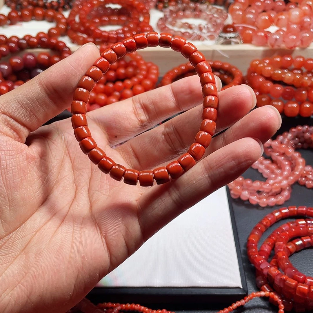 天***星手链未镶嵌南红玛瑙