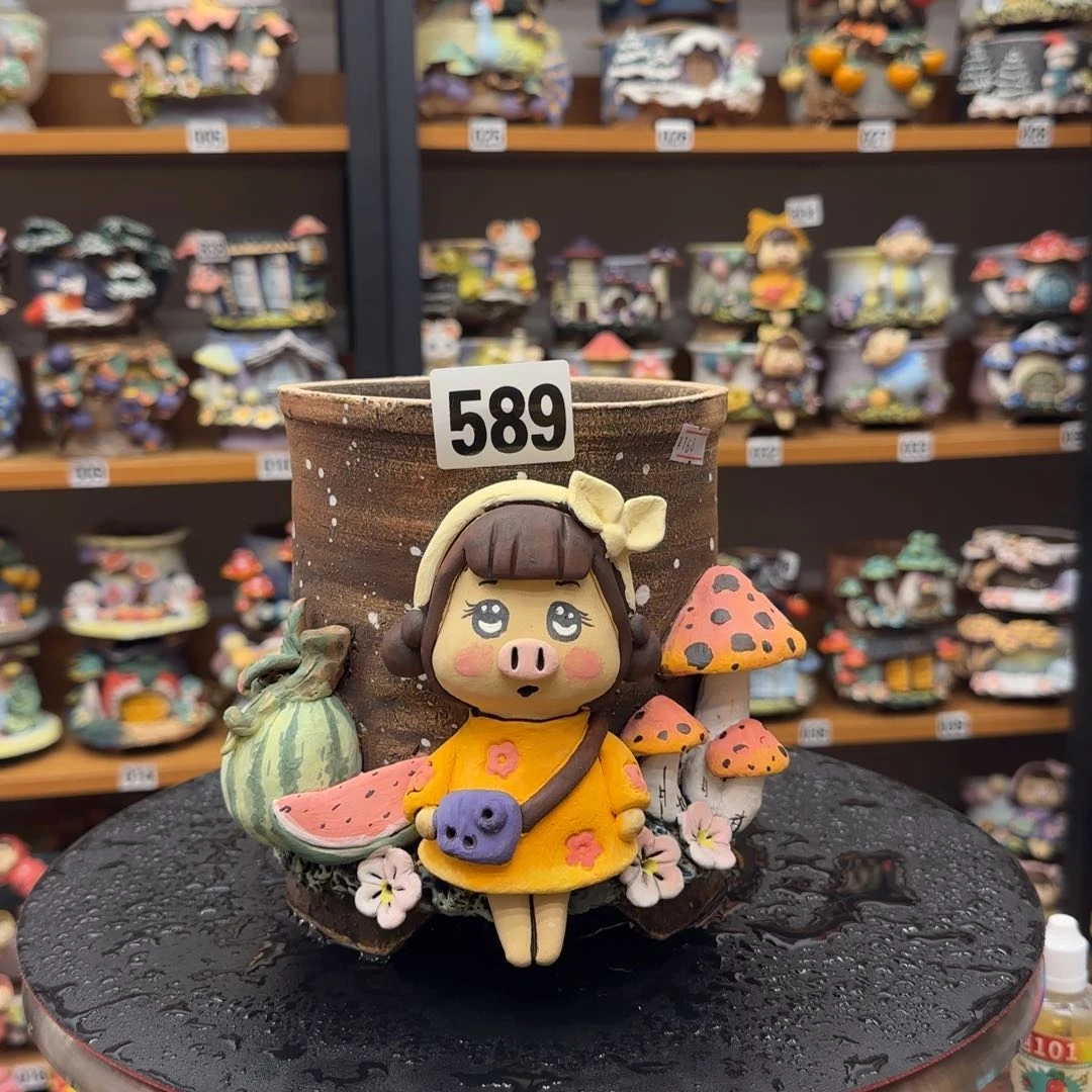 【闪购商品】粗陶手捏