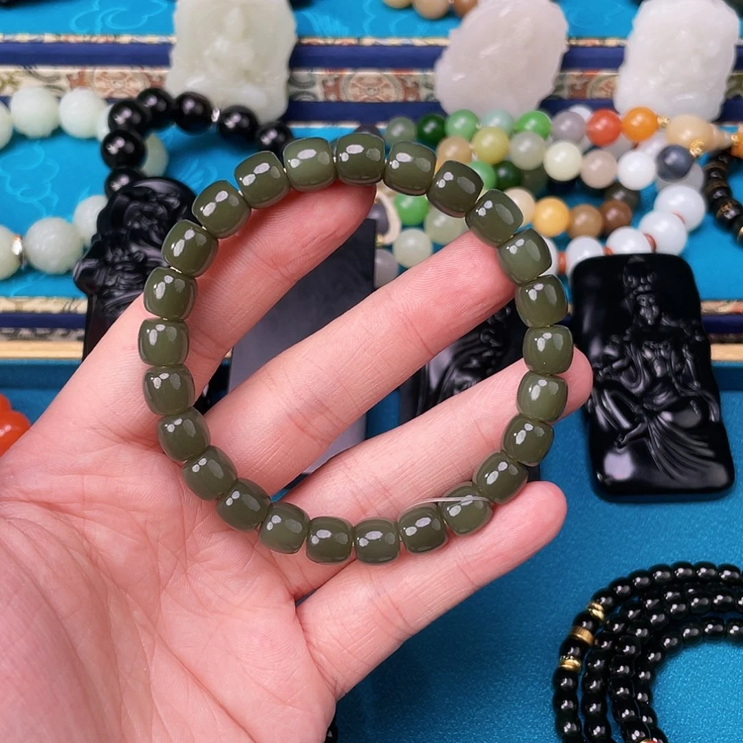 和田玉手链未镶嵌