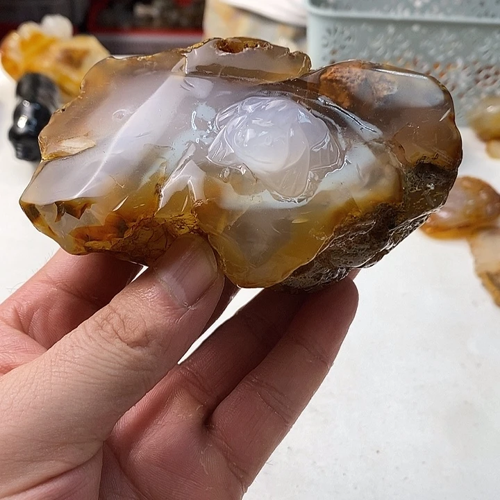 合金颈饰玛瑙/玉髓