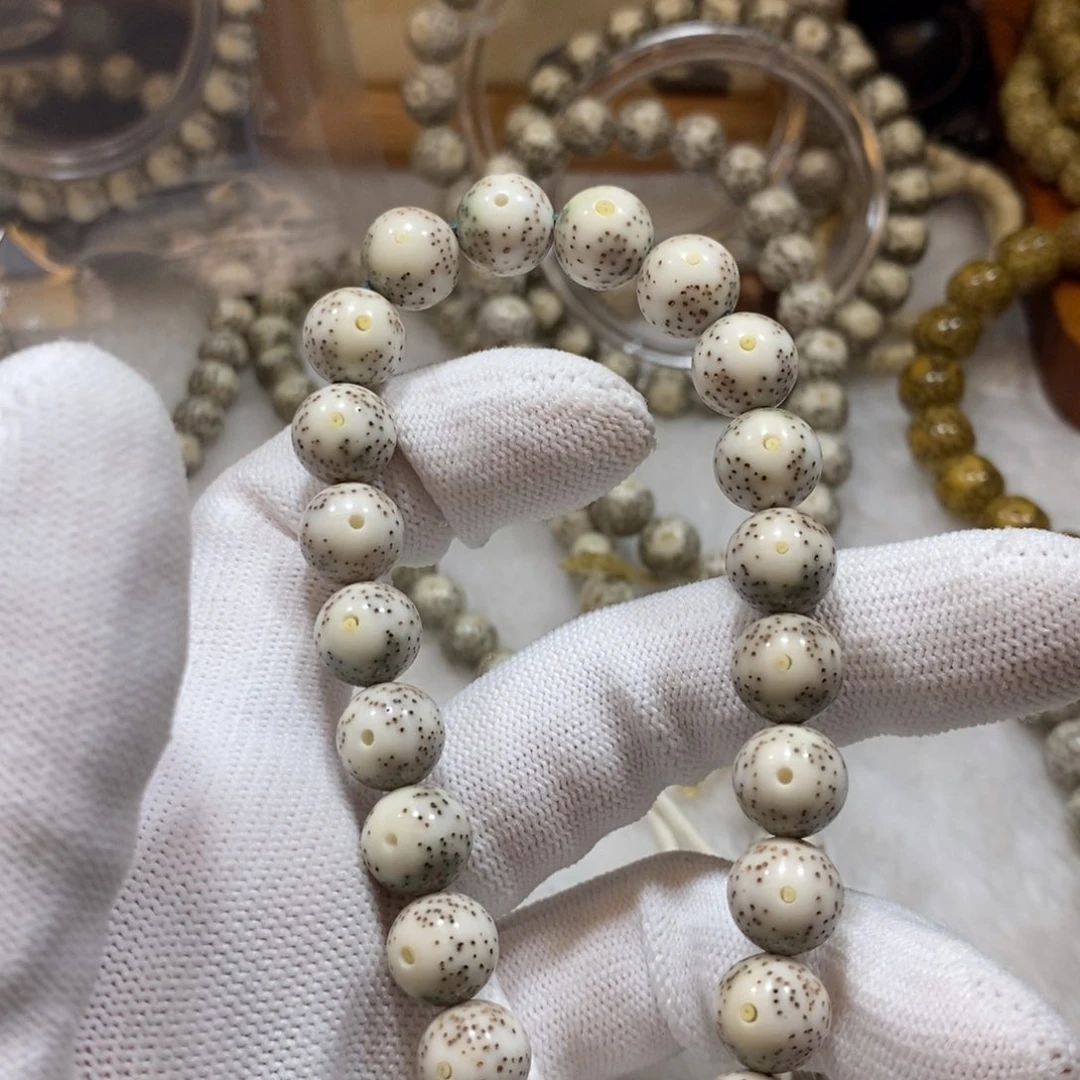 星月菩提手串青花瓷10